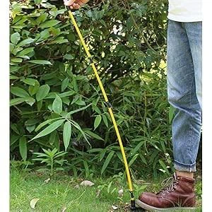 Pulwell fiberglass step-in fence post